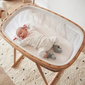 Matelas en coco naturel pour berceau Kumi (68 x 40 cm)