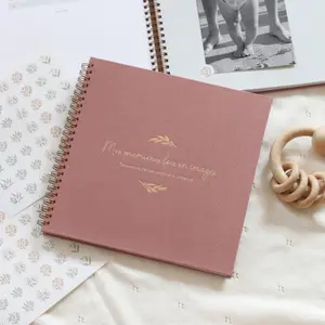 Album photos des premières fois terracotta