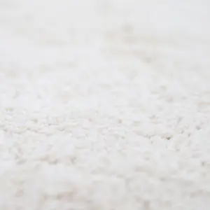 Tapis rond Perla écru (110 cm)