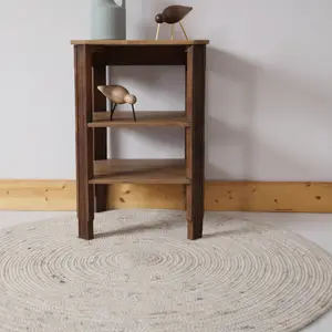 Tapis rond Neethu Avoine S (110 cm)