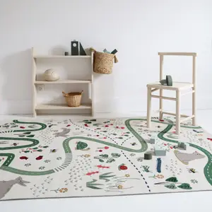 Tapis de jeu rectangulaire Garden Life (123 x 180 cm)