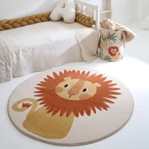 Tapis rond Tiaggo (120 cm)