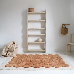 Tapis rectangulaire Alfonsina Toast (100 x 150 cm)