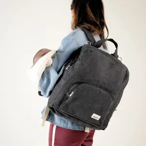 Sac à dos à langer Nomade Noir