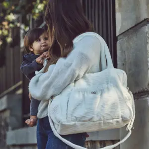 Sac à langer écru Comme un bonbon Wavy