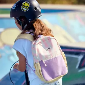 Sac à dos maternelle Rose rayé