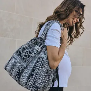 Sac à langer Trendy Kilim Noir