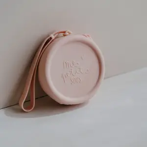 Porte-monnaie pour enfant bois de rose