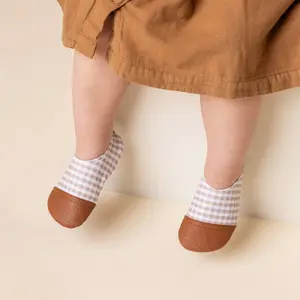 Chaussons tout-terrain Les Petits Vichys (pointures 21-23)