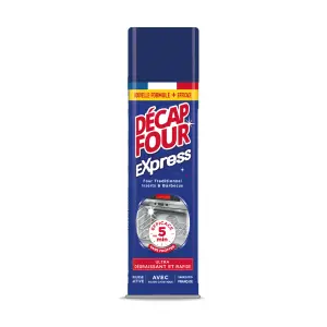 DECAP FOUR Mousse nettoyante ultra dégraissant four inserts et barbecue 500ml