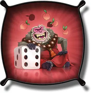 Piste de Dés Yokai - Singe Rouge - Wogamat