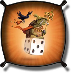 Piste de Dés Yokai - Tortue Orange - Wogamat