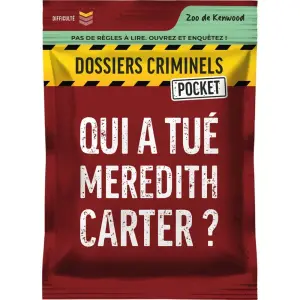 Dossiers Criminels Pocket - Qui a tué Meredith Carter ?