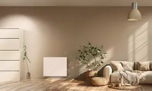Radiateur électrique à inertie sèche cœur de céramique blanc "Loxy" 2000 W