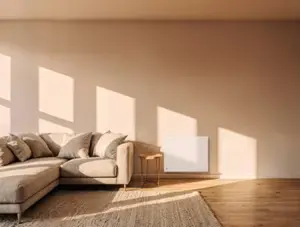 Radiateur électrique inertie sèche 500W blanc LOXY