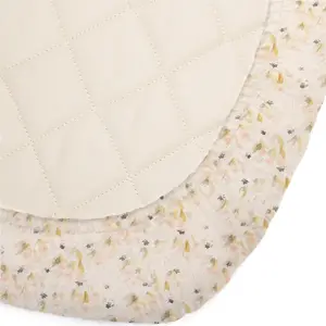 Drap housse Elisabeth pour couffin Kuko et berceau Kumi (68 x 40 cm)