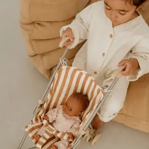 Poussette pour poupée Rayures Larges