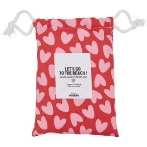 Serviette microfibre Rose-Rouge (70 x 140 cm)