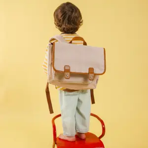 Cartable A4 maternelle Beige (33 cm)