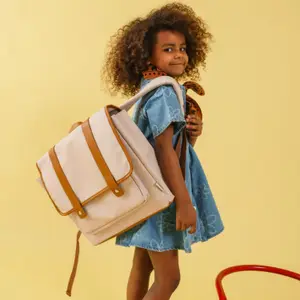 Cartable A4 primaire Beige (38 cm)