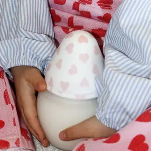 Biberon anti-colique en silicone Full of Love Pink (330 ml)