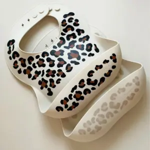 Bavoir silicone avec récupérateur Graouu Sand