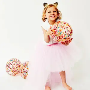 Ballon confettis Multicolore (22 cm)