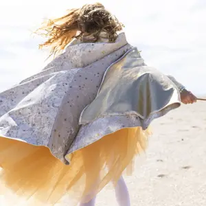 Cape Fairy en velours (3-10 ans)