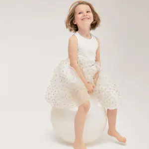 Ballon sauteur paillettes Argent