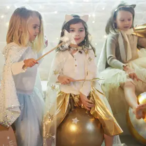 Ballon sauteur paillettes Doré