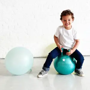 Ballon sauteur paillettes Vert