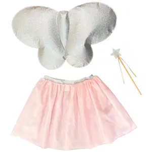 Kit papillon Rose et Argent (3-8 ans)