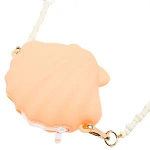 Sac bandoulière coquillages Corail