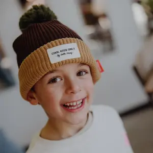 Bonnet Color Block Pistachio (2-5 ans)