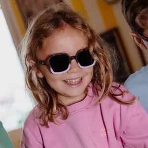 Lunettes de soleil Hossy Cracky Lilac (3-5 ans)