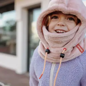 Cagoule polaire Warmy Pink (6 ans et +)