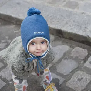 Bonnet bébé Chaton (3-9 mois)