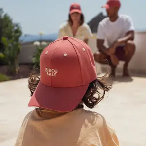 Casquette enfant Bisou Salé Terracotta (7-12 ans)
