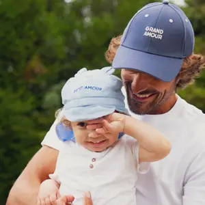 Chapeau enfant Petit Amour bleu (1-2 ans)