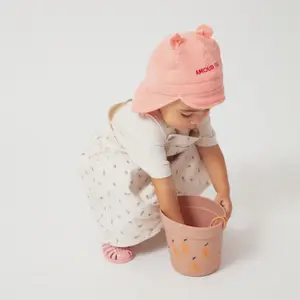 Chapeau enfant Amour Fou rose (1-2 ans)