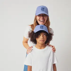 Casquette enfant High Five denim bleu (7-12 ans)