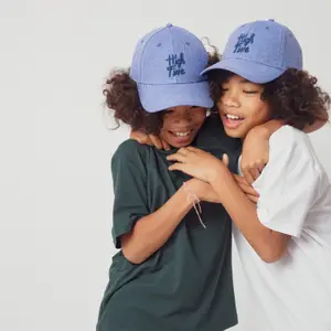 Casquette enfant High Five denim bleu (3-6 ans)