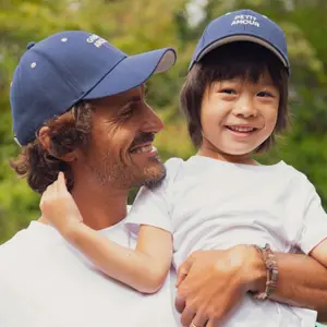 Casquette enfant Petit Amour bleu (3-6 ans)