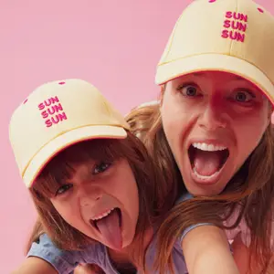 Casquette enfant Sun Sun Sun jaune (7-12 ans)