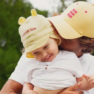 Casquette enfant Sun Sun Sun jaune (9-24 mois)