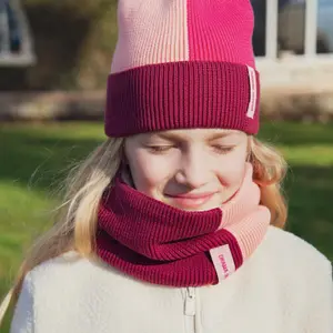 Snood Tricolore Fuchsia Drama Queen enfant