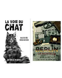 Pack Jeux de Rôles Solo et Duo - Berlin la Mortelle & La Voie du Chat