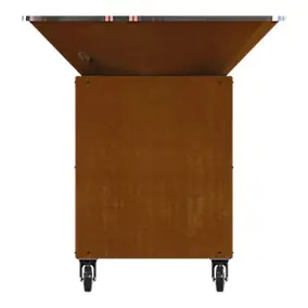 Brasero B.B.O Ø.98 x 98 x 105 cm cognac Oyat Pontaillac 98 Pro