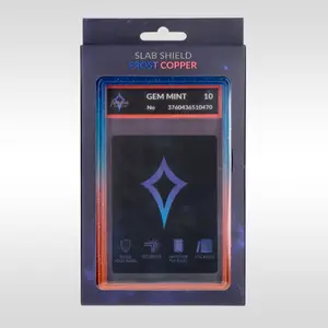 Boîtier de protection rigide pour carte gradée - Frost Copper - Arkane Shield