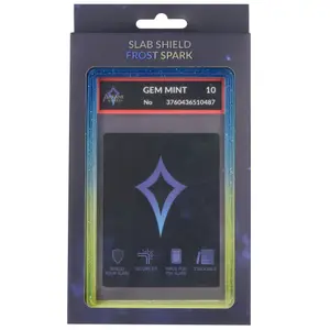 Boîtier de protection rigide pour carte gradée - Frost Spark - Arkane Shield